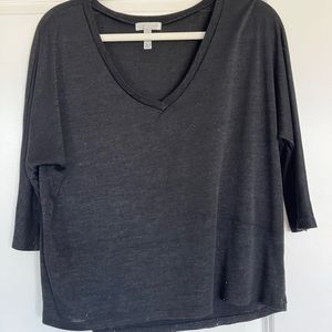Leith black size small top